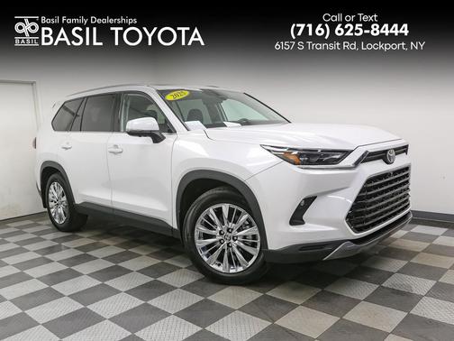 Wind Chill Pearl 2025 Toyota Grand Highlander Platinum