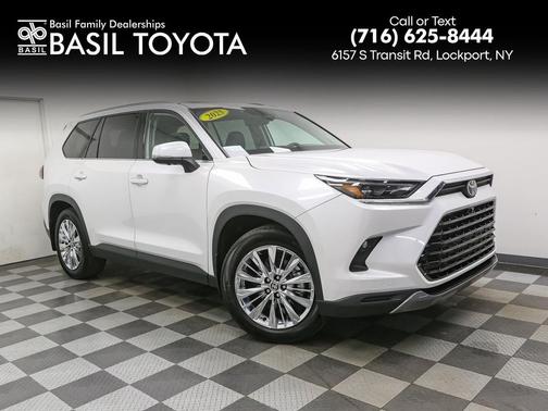 Wind Chill Pearl 2025 Toyota Grand Highlander Platinum