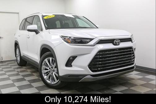 Wind Chill Pearl 2025 Toyota Grand Highlander Platinum