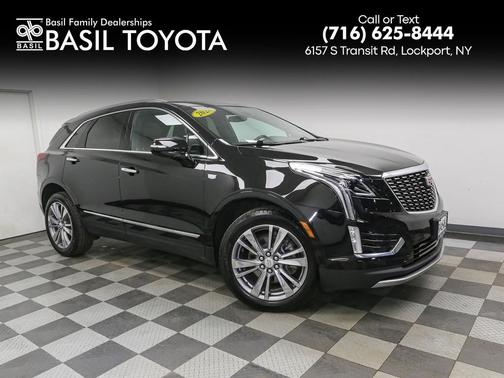 Stellar Black Metallic 2024 Cadillac XT5 Premium Luxury