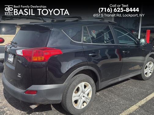 Black 2015 Toyota RAV4 LE