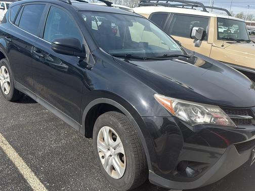 Black 2015 Toyota RAV4 LE