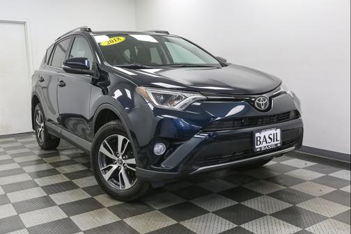 Galactic Aqua Mica 2018 Toyota RAV4 XLE