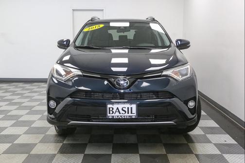 Galactic Aqua Mica 2018 Toyota RAV4 XLE