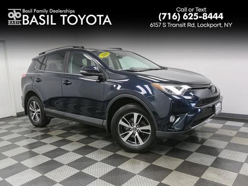 Galactic Aqua Mica 2018 Toyota RAV4 XLE