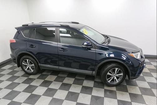 Galactic Aqua Mica 2018 Toyota RAV4 XLE