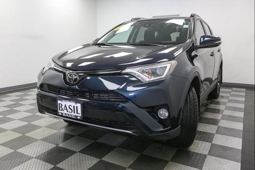 Galactic Aqua Mica 2018 Toyota RAV4 XLE