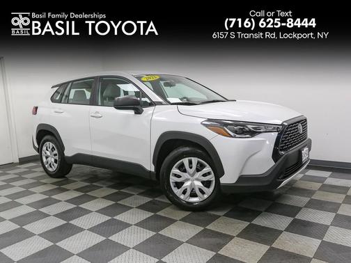 Wind Chill Pearl 2022 Toyota Corolla Cross L