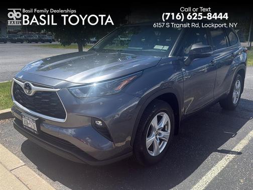 Magnetic Gray Metallic 2023 Toyota Highlander LE