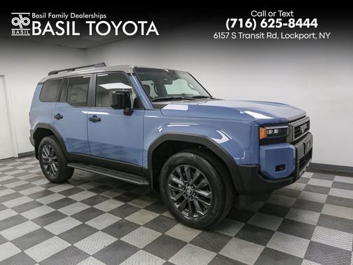 Heritage Blue w/Grayscape Roof 2026 Toyota Land Cruiser 1958 SUV