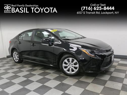 Midnight Black Metallic 2024 Toyota Corolla LE