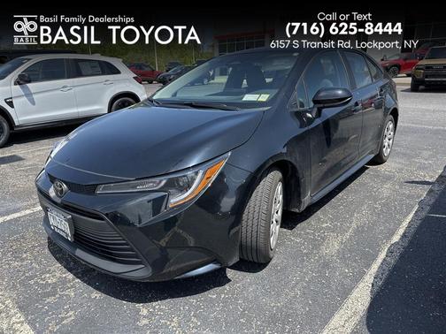 Midnight Black Metallic 2024 Toyota Corolla LE