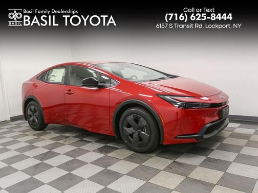 Supersonic Red 2026 Toyota Prius LE Hatchback