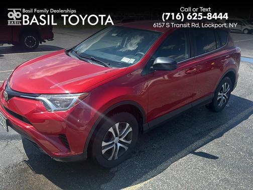 Barcelona Red Metallic 2017 Toyota RAV4 LE