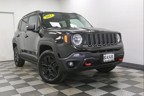 Black 2017 Jeep Renegade Trailhawk