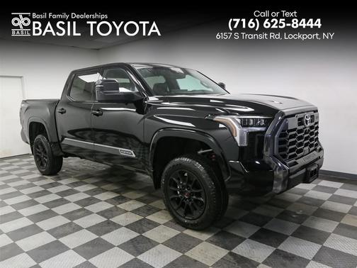 Midnight Black Metallic 2026 Toyota Tundra Platinum Truck