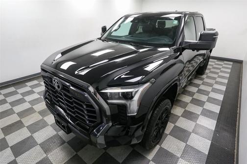 Midnight Black Metallic 2026 Toyota Tundra Platinum