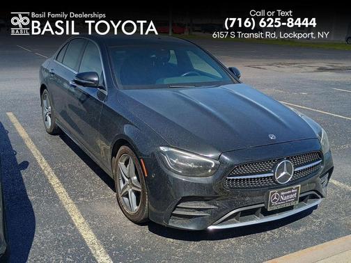 Black 2021 Mercedes-Benz E-Class 4MATIC