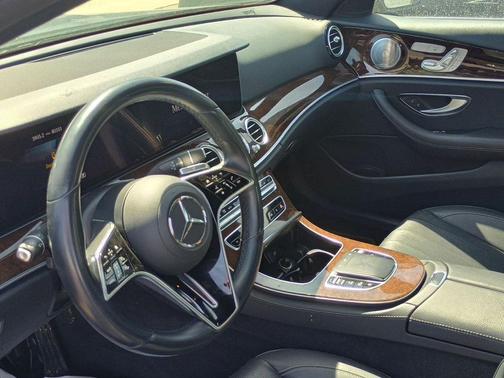 Black 2021 Mercedes-Benz E-Class 4MATIC