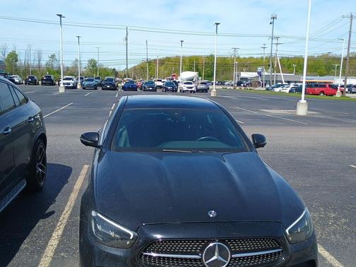 Black 2021 Mercedes-Benz E-Class 4MATIC