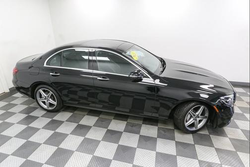 Black 2021 Mercedes-Benz E-Class 4MATIC