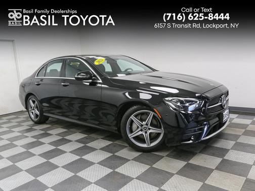 Black 2021 Mercedes-Benz E-Class 4MATIC