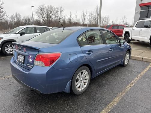 Quartz Blue Pearl 2015 Subaru Impreza 2.0i Premium