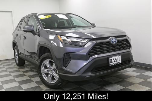 Magnetic Gray Metallic 2024 Toyota RAV4 Hybrid LE