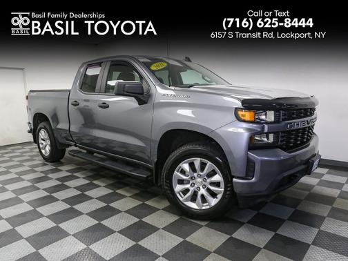 Satin Steel Metallic 2021 Chevrolet Silverado 1500 Custom