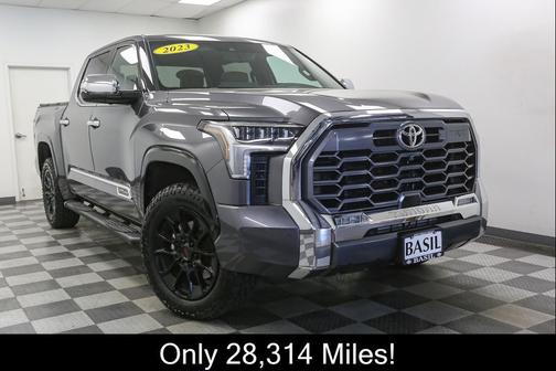 Magnetic Gray Metallic 2023 Toyota Tundra 1794 Edition