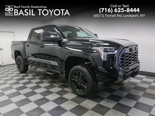 Midnight Black Metallic 2026 Toyota Tundra Platinum