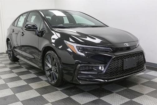 Midnight Black Metallic 2026 Toyota Corolla SE