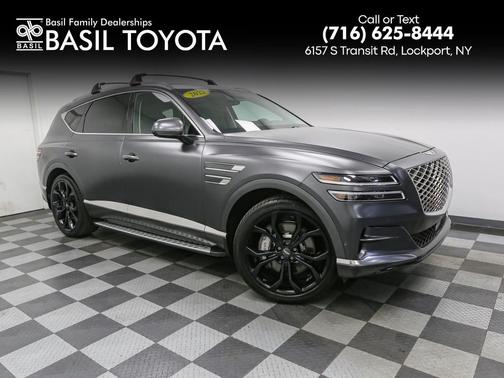 Melbourne Gray 2022 Genesis GV80 3.5T Prestige Signature