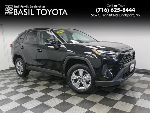 Midnight Black Metallic 2025 Toyota RAV4 XLE