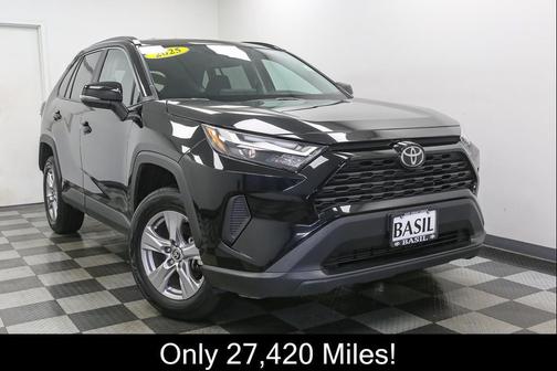 Midnight Black Metallic 2025 Toyota RAV4 XLE