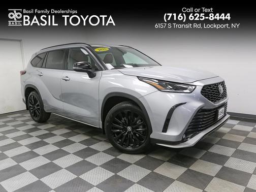 Celestial Silver Metallic 2025 Toyota Highlander XSE