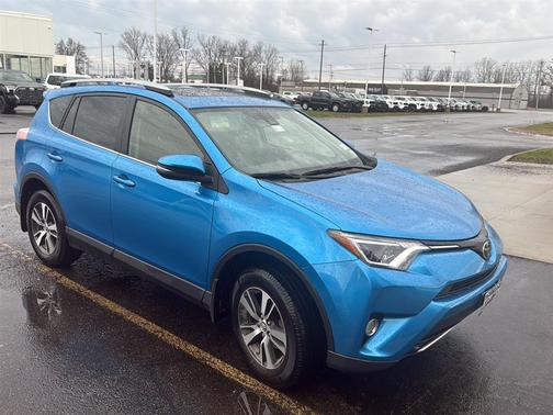 Electric Storm Blue 2017 Toyota RAV4 XLE