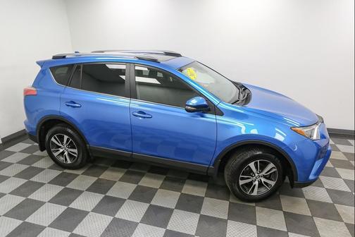 Electric Storm Blue 2017 Toyota RAV4 XLE