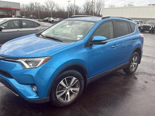 Electric Storm Blue 2017 Toyota RAV4 XLE
