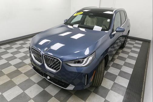 Arctic Race Blue Metallic 2025 BMW X3 30 xDrive