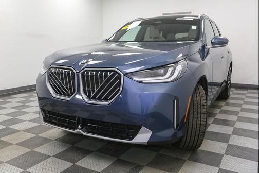 Arctic Race Blue Metallic 2025 BMW X3 30 xDrive