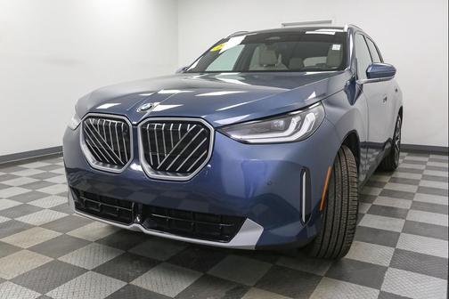 Arctic Race Blue Metallic 2025 BMW X3 30 xDrive
