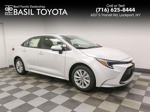 Wind Chill Pearl 2026 Toyota Corolla Hybrid XLE Sedan