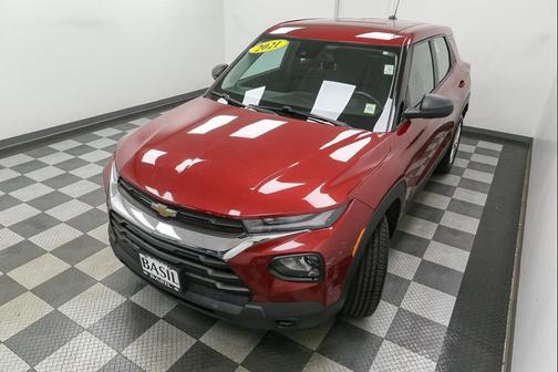 Scarlet Red Metallic 2021 Chevrolet Trailblazer LS