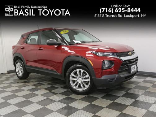 Scarlet Red Metallic 2021 Chevrolet Trailblazer LS