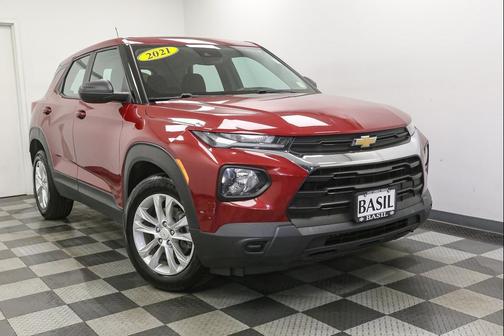 Scarlet Red Metallic 2021 Chevrolet Trailblazer LS
