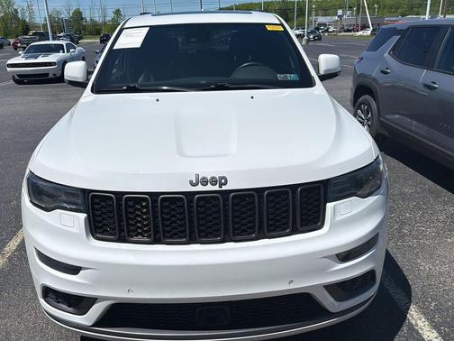 Bright White Clearcoat 2019 Jeep Grand Cherokee High Altitude