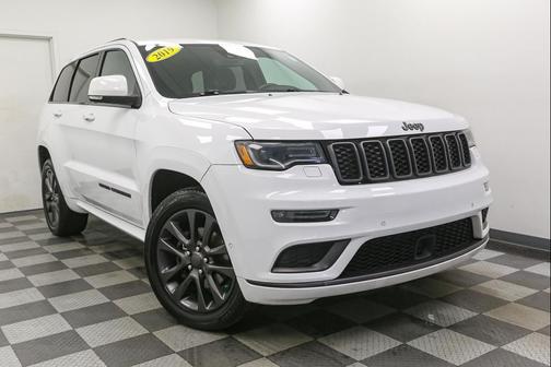 Bright White Clearcoat 2019 Jeep Grand Cherokee High Altitude