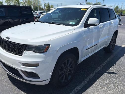 Bright White Clearcoat 2019 Jeep Grand Cherokee High Altitude