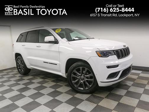 Bright White Clearcoat 2019 Jeep Grand Cherokee High Altitude